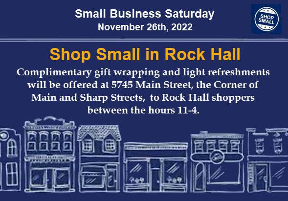 rock hall small business saturday 2022